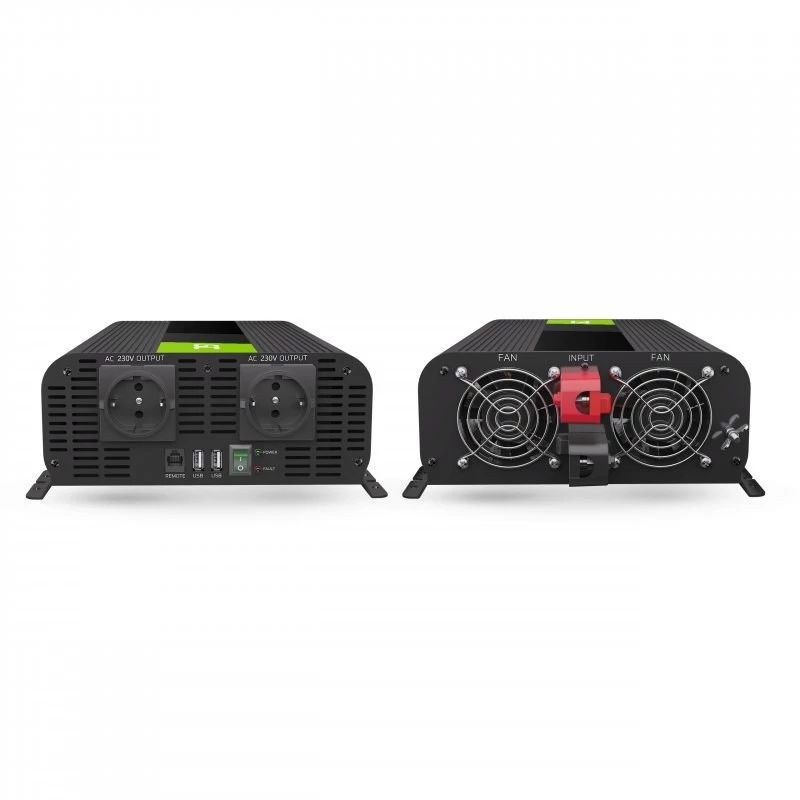 Convertitore di tensione Green Cell INVGC11 auto 2000 W nero