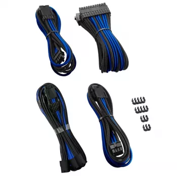 CableMod PRO ModMesh kit prolunga cavo 12VHPWR nero/blu — prolunga alimentazione GPU 12VHPWR