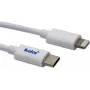 Cavo USB-C a Lightning helos 718011 – 1 m, bianco, sincronizzazione dati e ricarica