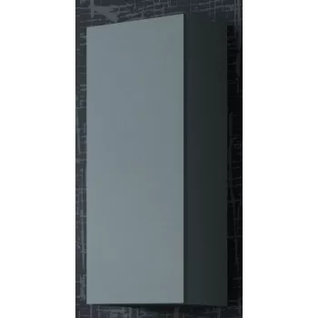 Armadietto Cama VIGO 90 chiuso 90/35/32 grigio/grigio lucido
