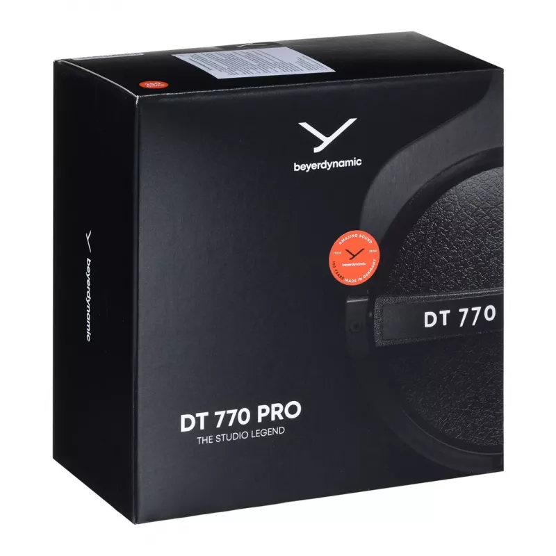 Beyerdynamic DT 770 PRO Cuffie con filo ad archetto Musica Nero