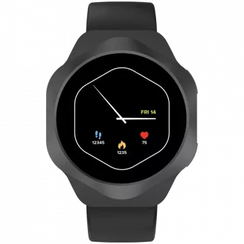 Smartwatch CANYON Hexagon 88 BT-CALL nero