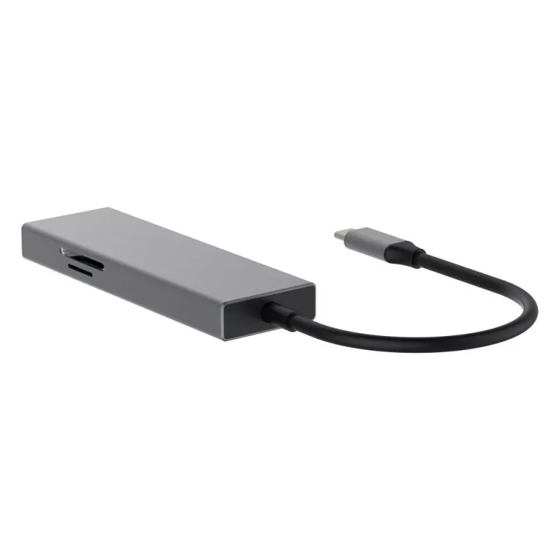 Adattatore TB USB-C 7v1 USB 3.0, 2xUSB 2.0, HDMI, PD, SD/TF