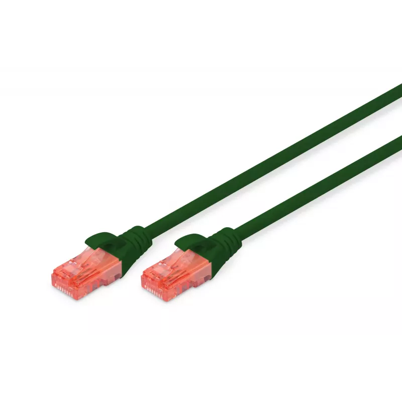 Cavo di rete Digitus CAT 6 U/UTP RJ-45 Cat6 2m verde