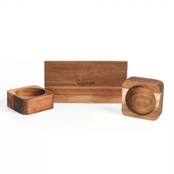 Set di macina sale e pepe Salter Toronto BW127821EU7 — macine in ceramica manuali, formato compatto pinch pot