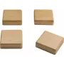 Confezione di calamite 4 pz. Sigel BA211, calamite rotonde 3,3 x 3,3 x 0,9 cm