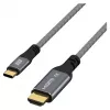 EFB Elektronik Cavo USB-C a HDMI 4K30Hz grigio - Cavo - Digitale/Dati (USB-HDMI-00001)