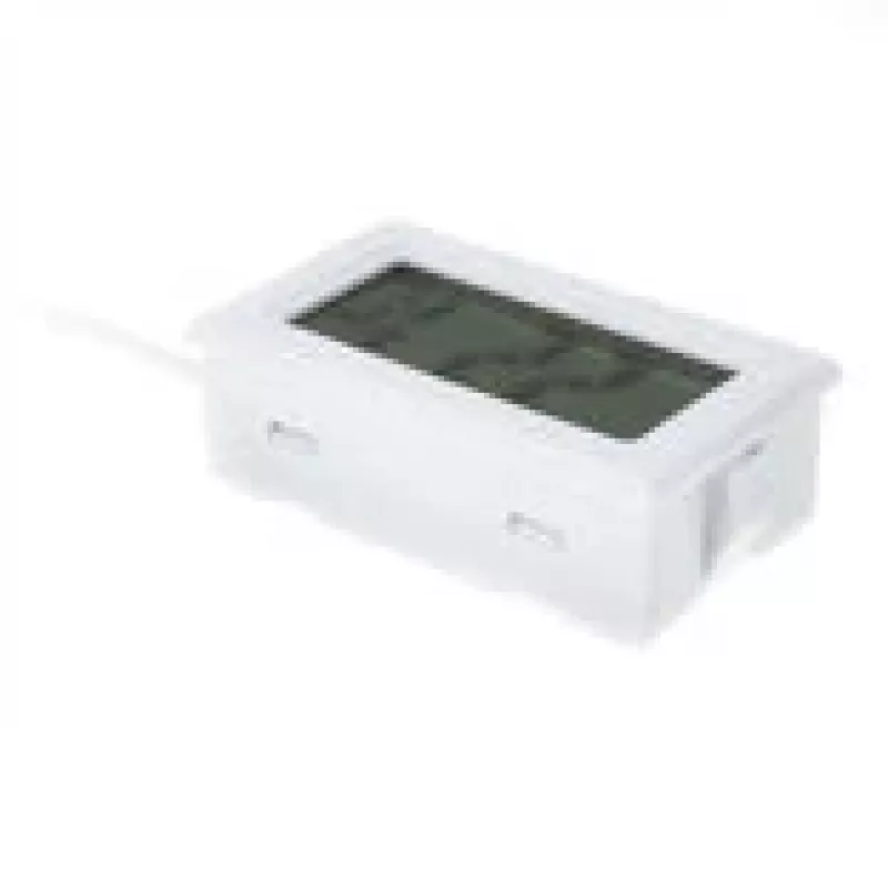 Termometro digitale Lamptron TS708 con attacco filettato G1/4, bianco