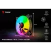 SAVIO Blast ventola per case 120mm ARGB PWM - Nero