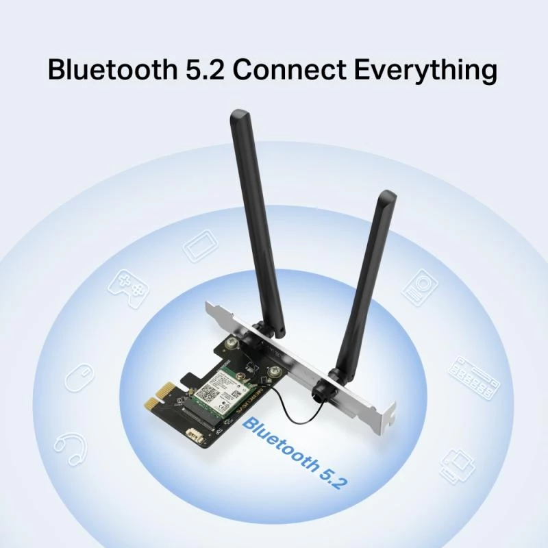 Mercusys WL-PCI AX3000 adattatore Express dual-band Bluetooth (MA80XE)