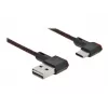 Cavo USB DeLOCK EASY-USB 2.0 Type-A maschio a Type-C maschio 0,5 m nero