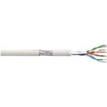 LogiLink EconLine - cavo in bobina - 100 m - SFTP, PiMF - CAT 6 - robusto - grigio