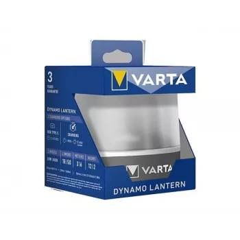 Lanterna a dinamo ricaricabile a manovella Varta 17670 101 111 - lampada di emergenza portatile