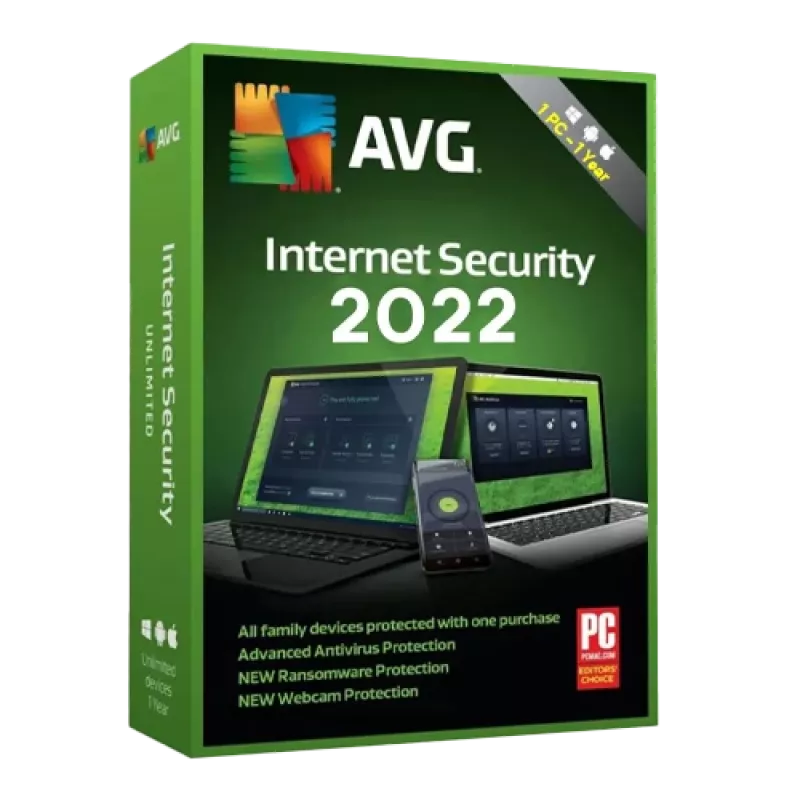 AVG Internet Security | 1 PC | 1 anno (solo Windows)