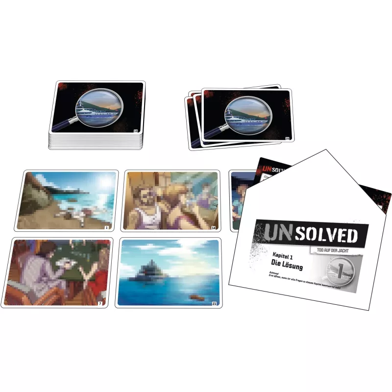 Unsolved - Tod to der Jacht, gioco puzzle