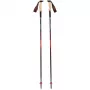 Bastoncini da trekking Pursuit Carbon Z, attrezzo fitness antracite/arancione, 1 paio, 110 cm