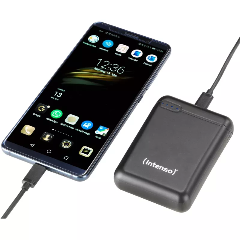 Intenso XS10000 litio polimero (LiPo) 10000 mAh nero