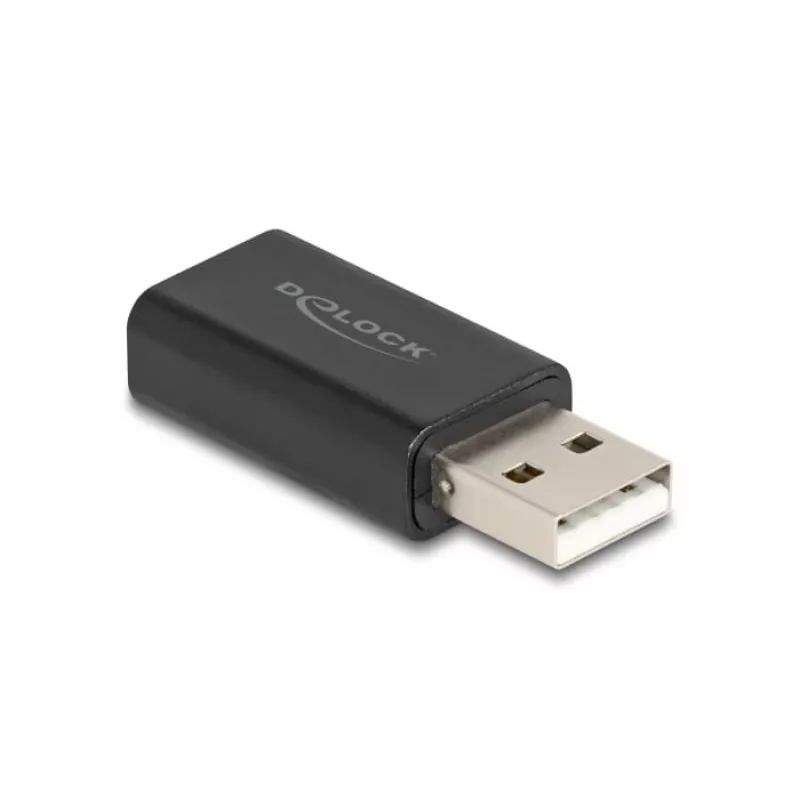 DeLOCK adattatore cavo USB 2.0 Type-A 3,5 mm 4 poli nero 68001
