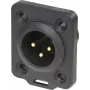 Neutrik NC3MDX-TOP connettore a filo XLR nero (NC3MDX-TOP)