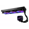 Dissipatore CPU ASROCK Pro 360 ARGB nero — modello ASROCK 90-APRA36-BAAGA6, dissipatore liquido AIO da 360 mm, illuminazione ARGB