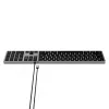 Tastiera Satechi sottile W3 USB-C con tastierino numerico (Space Gray)