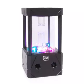 Alphacool Eisbecher Aurora D5 150 mm serbatoio con pompa VPP Apex D5, acetale/vetro (13327)