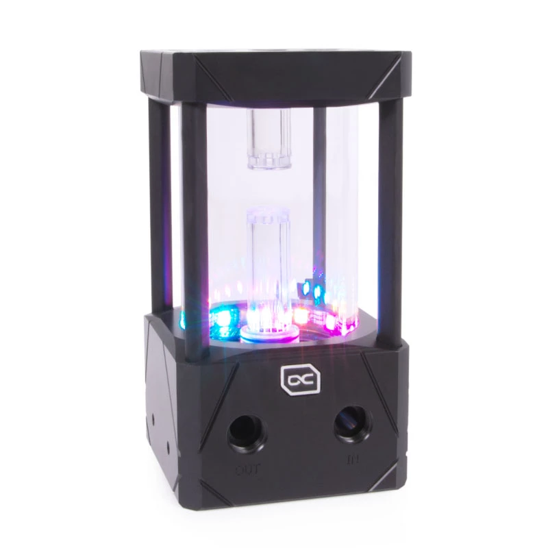 Alphacool Eisbecher Aurora D5 150 mm serbatoio con pompa VPP Apex D5, acetale/vetro (13327)