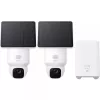 Eufy SoloCam E30 (2-Pack) + Homebase 2 telecamera di videosorveglianza IP a cupola per esterni 2048 x 1080 pixel a parete