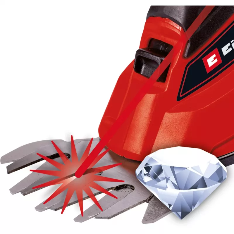 Einhell GE-CG 18 Li - Solo 100mm rosso cesoia tagliaerba a batteria (3410370)