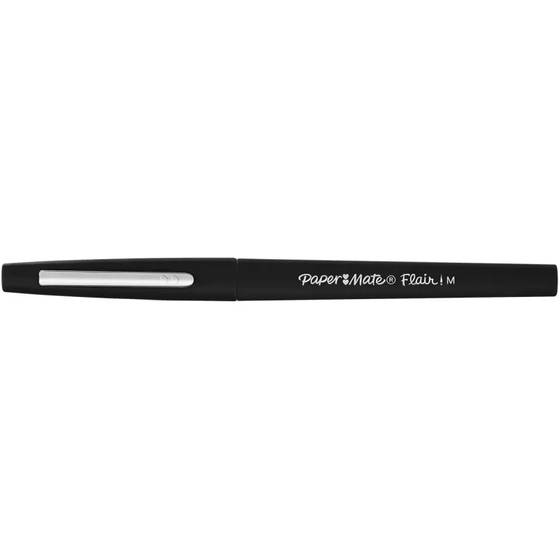 Papermate Flair Original pennarello a punta media nero 2 pz.