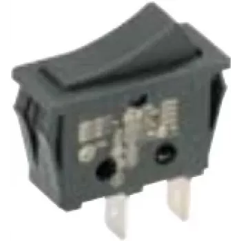 Bachmann 924.091 Interruttore elettrico interruttore a bilanciere 1P nero (924.091)