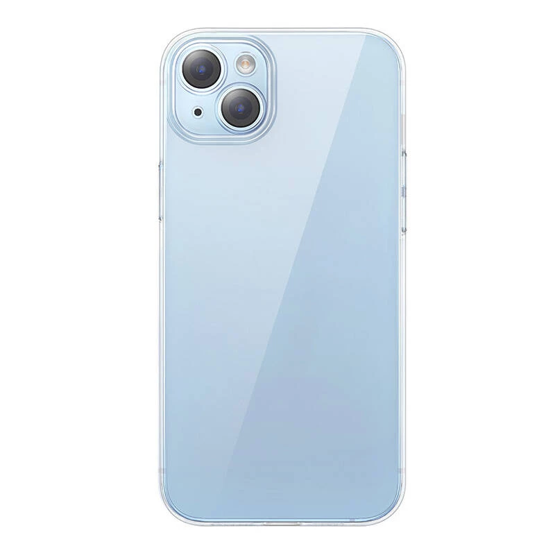 Custodia protettiva Baseus Crystal Series per iPhone 14 Plus con retro in vetro temperato