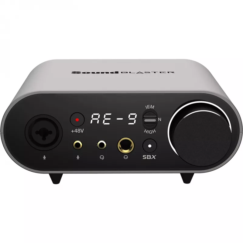 Scheda audio Creative Labs SoundBlaster AE-9 — riproduzione e registrazione 32-Bit / 384 kHz