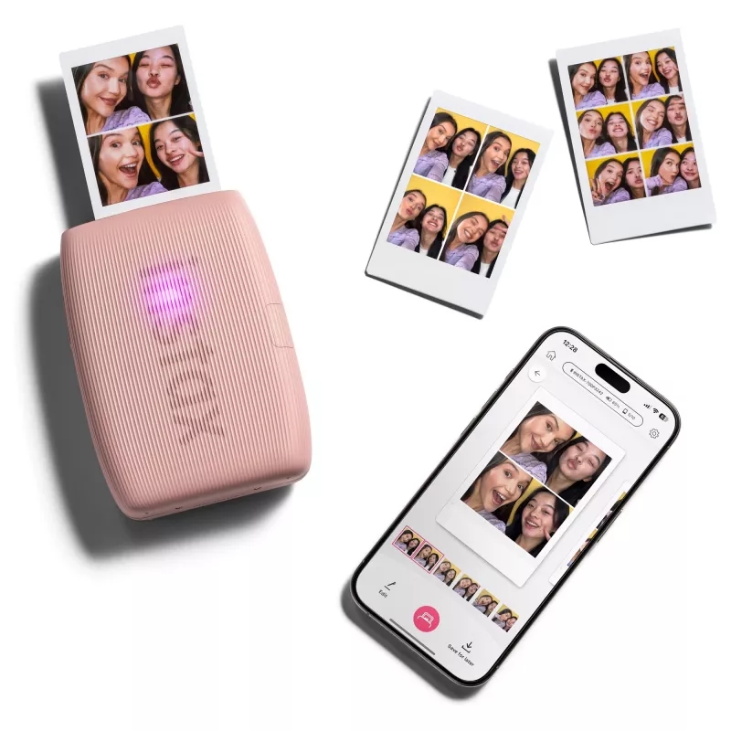 Stampante per foto Fujifilm Instax Mini Link 3 rosa Bluetooth stampante istantanea portatile