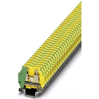 Blocco di collegamento Phoenix Contact 3100318 2 giallo - verde (3100318)
