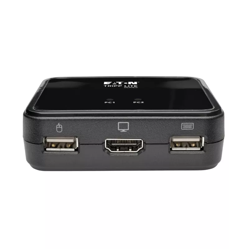 Eaton Tripp Lite series switch KVM USB/HD a 2 porte con audio/video, cavi e condivisione periferiche USB - switch KVM/audio/USB - 2 x KVM/audio/USB - 1 utente locale - Deskt
