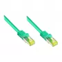 Good Connections cavo patch con cavo grezzo Cat.7 verde 0,15 m
