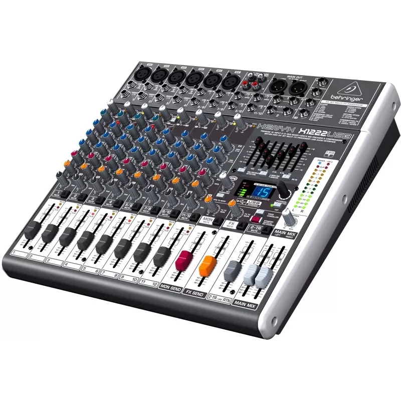Mixer audio Behringer X1222USB 4 canali
