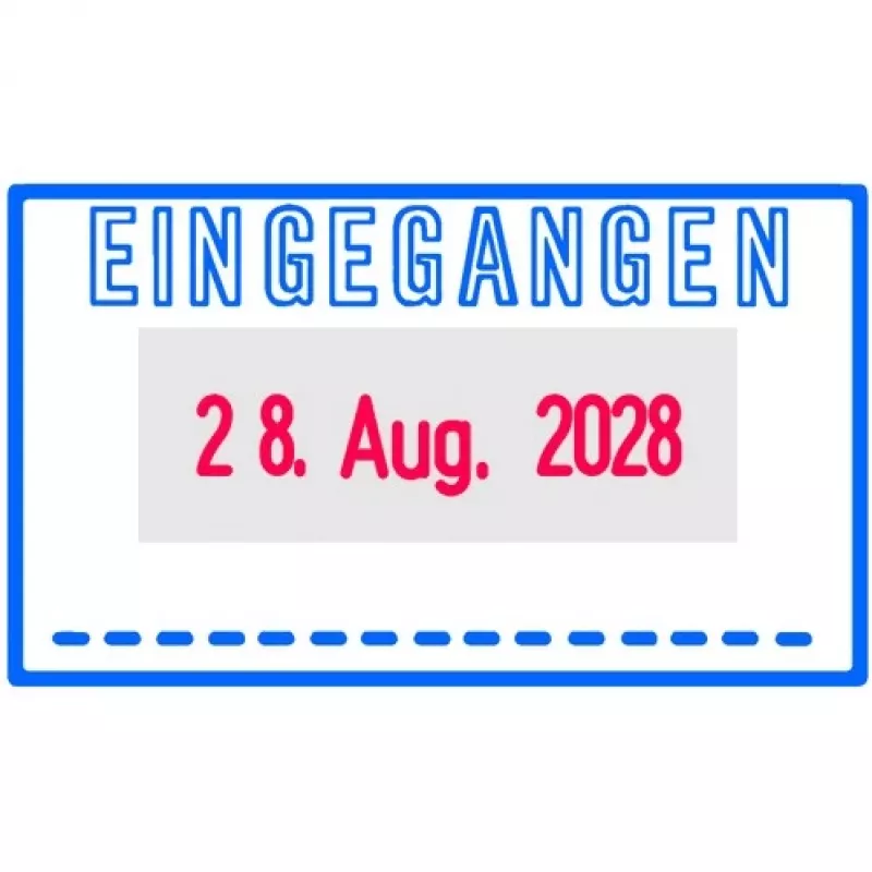 Timbro datario Trodat Printy 4.0 4750/L EINGEGANGEN – Trodat 141349