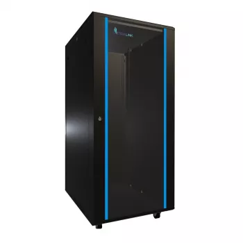 Extralink EX.11366 armadio rack 27U armadio autoportante nero