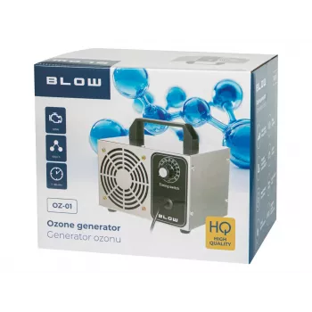 Generatore di ozono BLOW oz-01 — potenza 60.000 mg/h, potenza 120 W