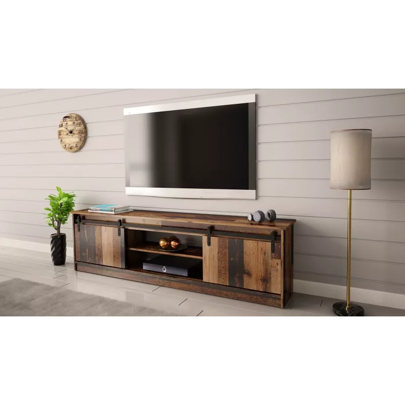 Mobile RTV GRANERO 200x56.7x35 old wood