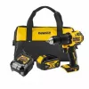 Trapano avvitatore a batteria DeWalt DCD709M1 18V, 65 Nm, 1 batteria da 4,0 Ah