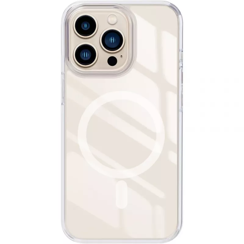 NEVOX StyleShell SHOCKFlex, custodia per cellulare trasparente, iPhone 16 Pro Max, compatibile MagSafe