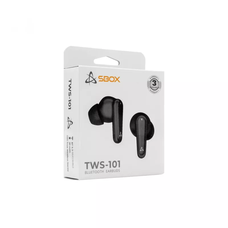 Cuffie SBOX EB-TWS101 nero
