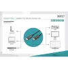 Cavo in fibra ottica ibrida DisplayPort AOC, UHD 8K (nero, 30 metri)