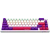 LORGAR KBP70MW, tastiera da gaming meccanica wireless 65% Pro, bianco, layout EN