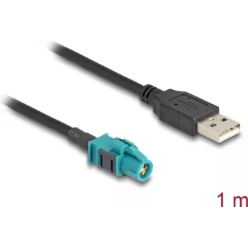 Cavo DeLOCK HSD connettore femmina su USB 2.0 Type-A connettore maschio 1 m