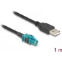 Cavo DeLOCK HSD connettore femmina su USB 2.0 Type-A connettore maschio 1 m