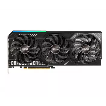 Scheda grafica ASRock Challenger Radeon RX 9070 XT — 16 GB GDDR6, 256-Bit, PCIe 5.0, raffreddamento attivo a 3 ventole